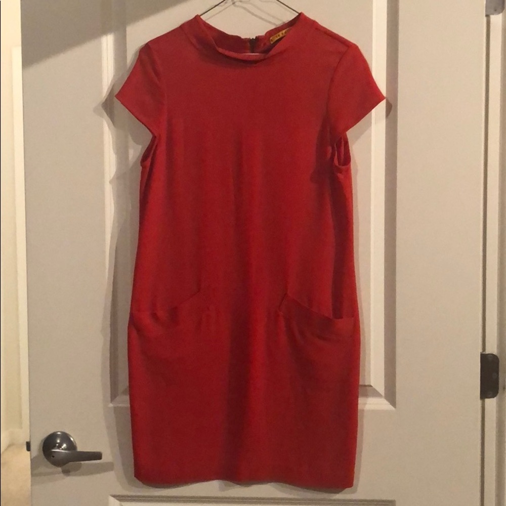 Red dress